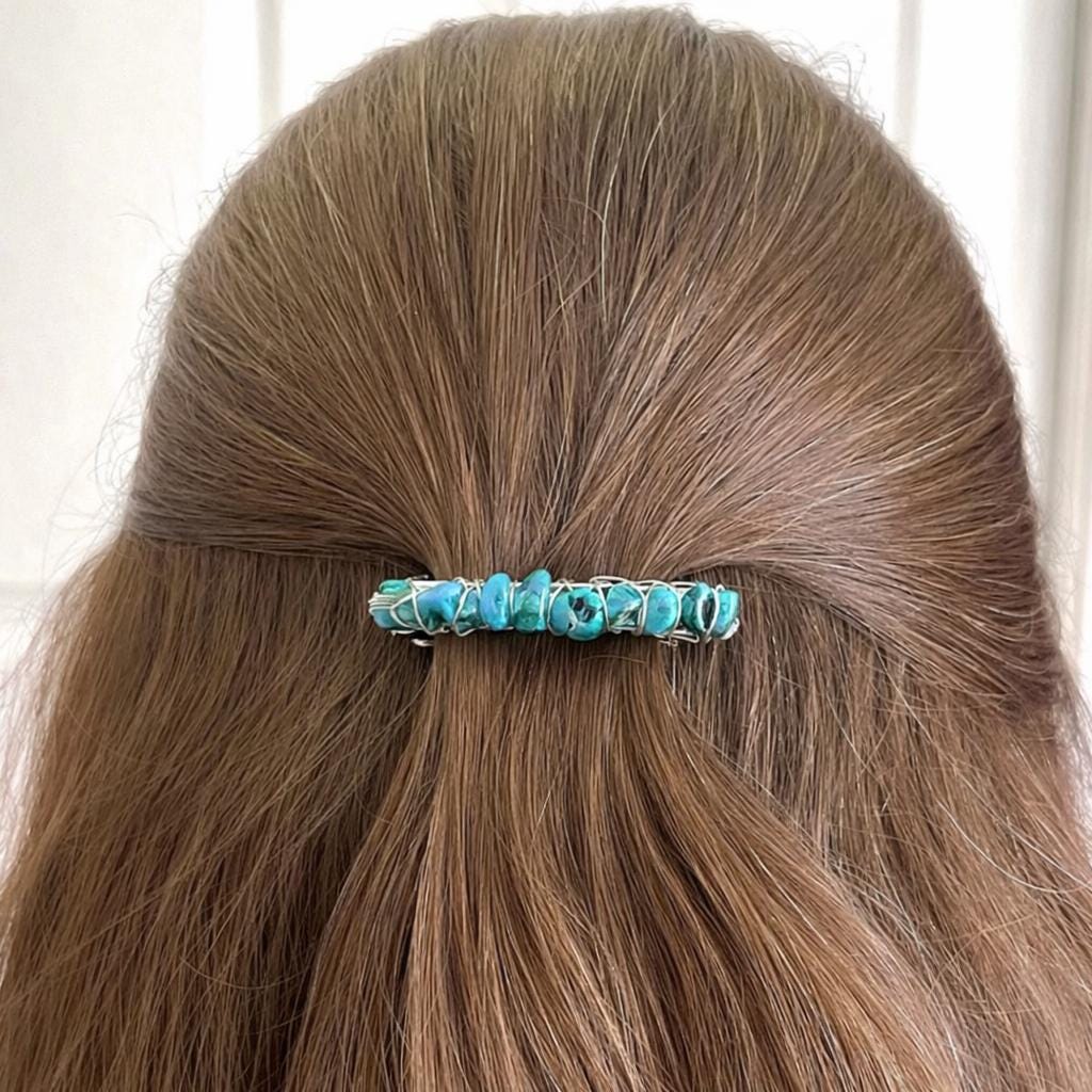 Gemstone Claw Clips - Etsy display picture 2