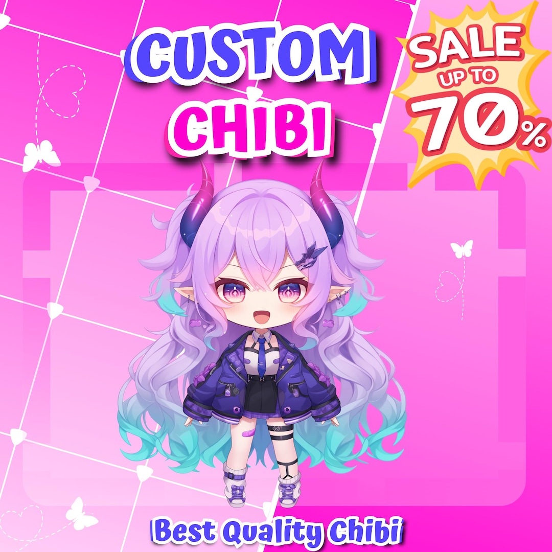 High Quality Custom Chibi / Chibi Character / Chibi Anime / Chibi ...