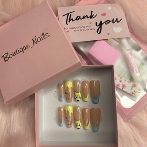 Winnie the Pooh press on nails