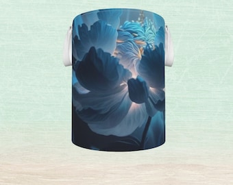 Vintage Floral Laundry Basket - Timeless Elegance for Your Laundry Room