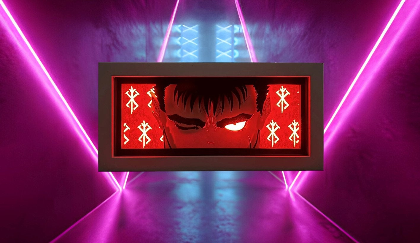 Berserk Guts Anime Light Box – Anime Hideout