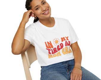 Tired AF Mom Era PNG SVG: Mama T-Shirt Design (Digital Download)