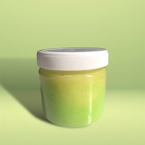 Coco Lime Zuckerpeeling / Kokosmilch und ätherisches Limettenöl Natürliches handgemachtes Zuckerpeeling