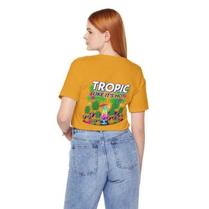 Tropic Like It is Hot TShirt  Funny Pineapple Graphic Tee, Summer Beach Shirt, Luau Party Top, Tropical Vacation Clothing, Pool Party