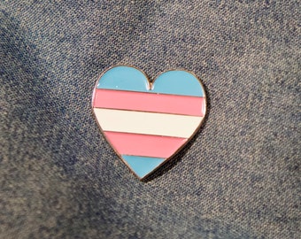 Pride Heart Enamel Pin