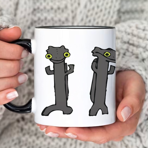 Toothless Dragon Meme Mug, Dancing Dragon Meme, Gift for Him, Dancing Toothless, Dragon Dance, Funny, Best Seller, Coffee Gift, Gift for Her