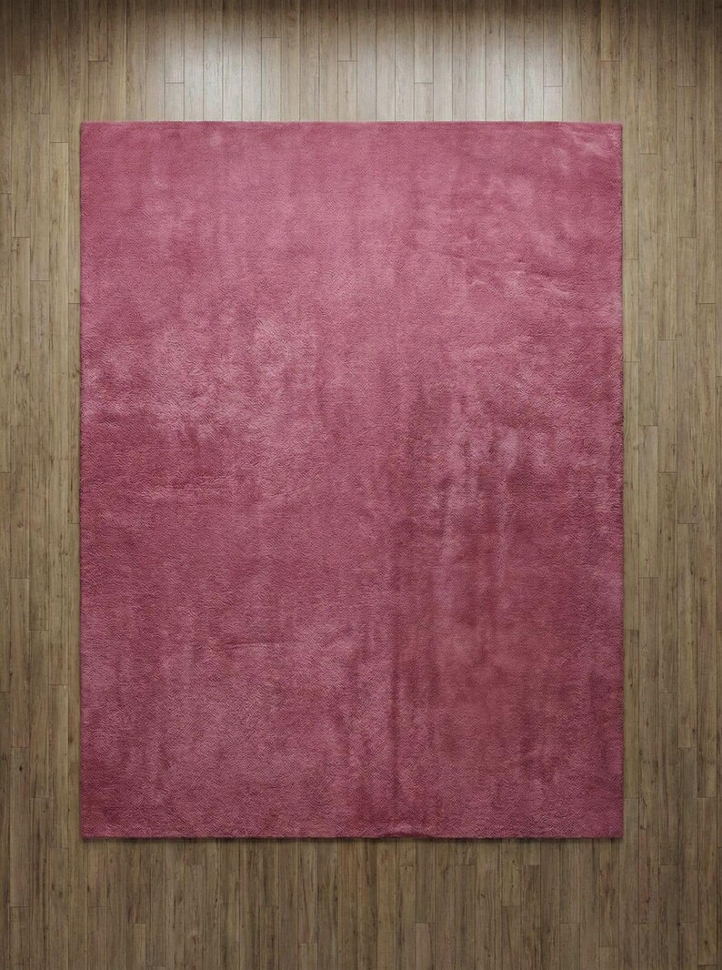 Raspberry Rugs Hand Tufted Wool Rug, Raspberry Magenta, Boho Chic Decor Carpet for ...