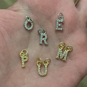 18K Gold Füllte Anfang Anhänger Charme für DIY handgemachte Ohrring Halskette Armband Schlüsselbund Handwerk Zubehör