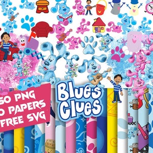 cartoon png svg bundle, Blue dog pink dog, layered svg file, famous character movie clipart png bundle, Blue dog pink dog svg png