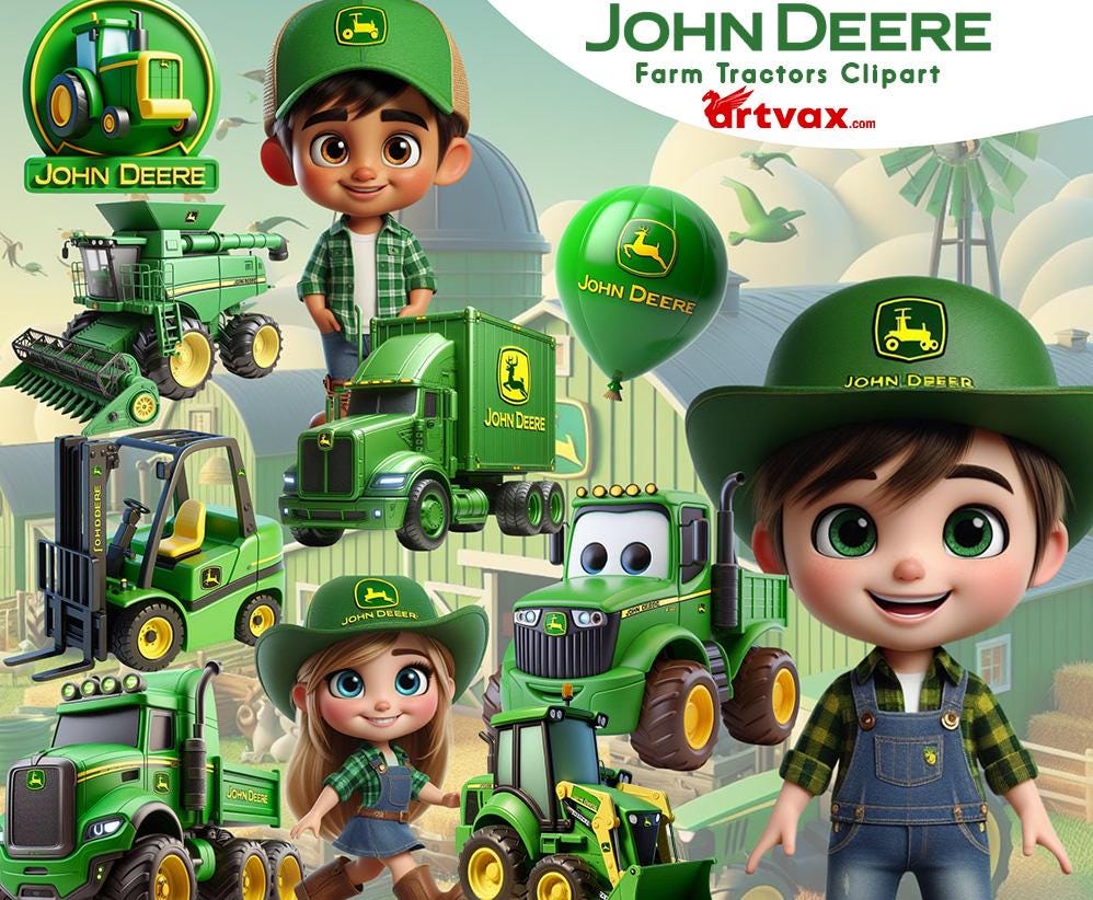 John deere cartoon México