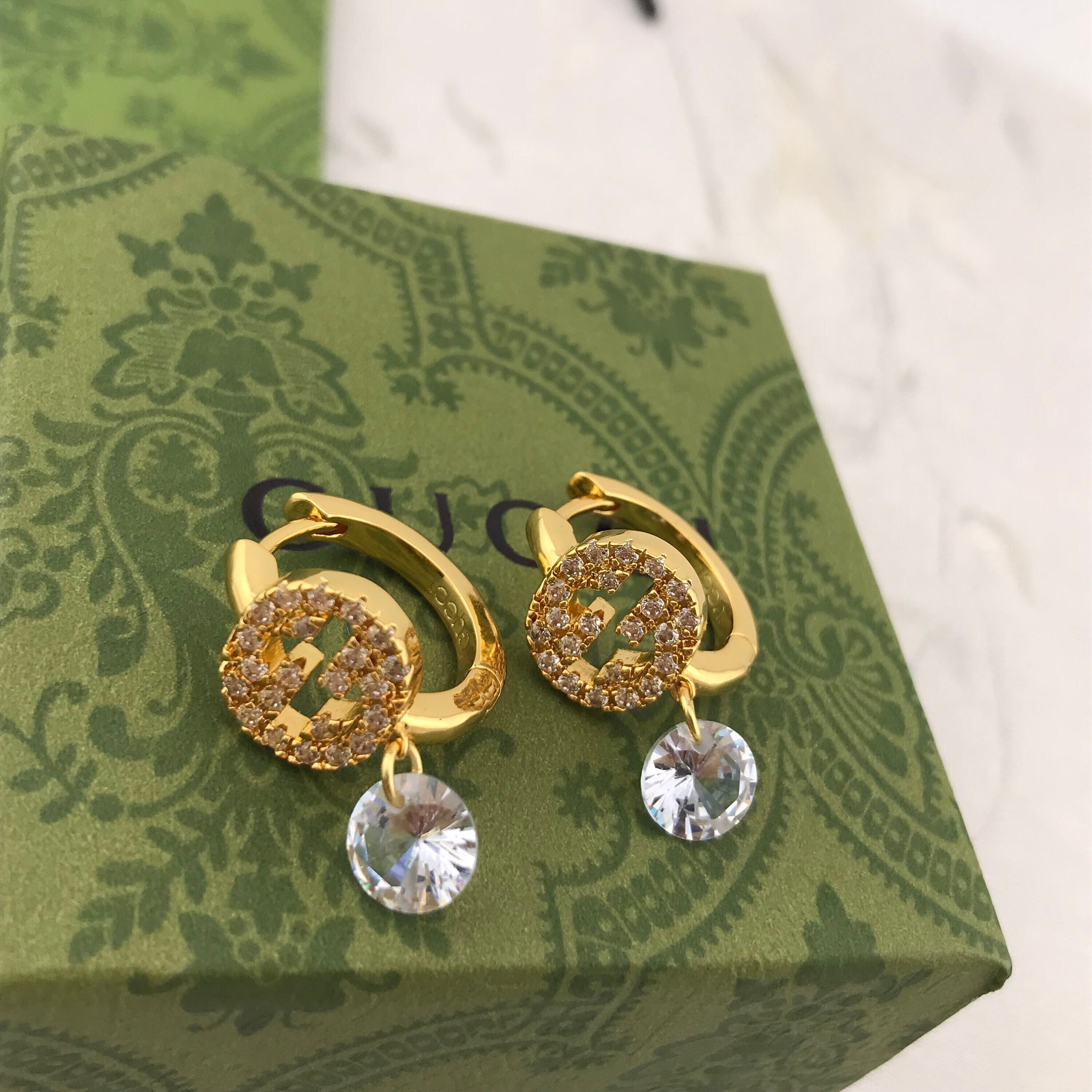 Ladies gucci shop earrings