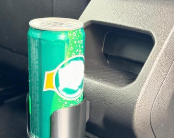 High-quality ABS can holder (for sleek 33cl cans, 58mm diameter), compatible with Youclip Dacia Duster and other models