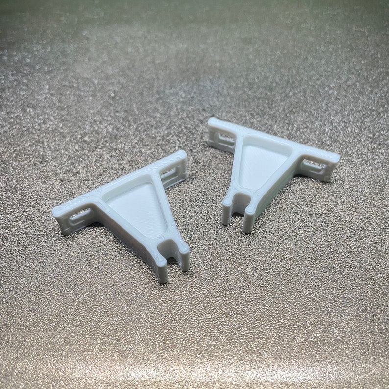 Set of two Clips for fixing kitchen drawer fronts compatible with Ikea image 2