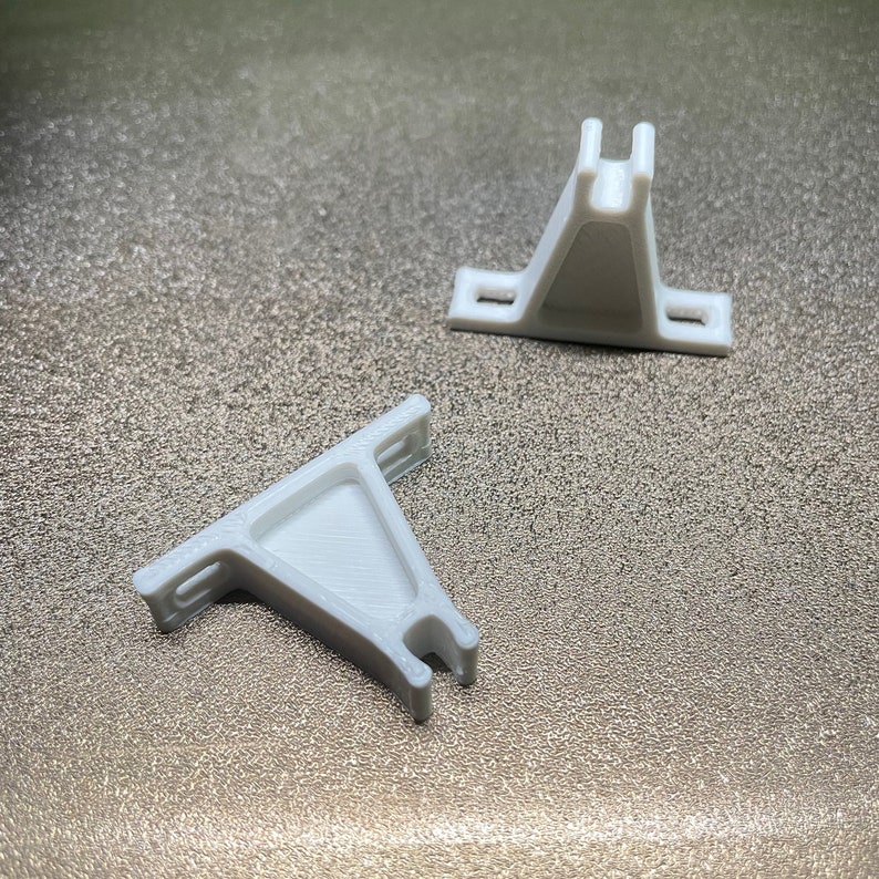 Set of two Clips for fixing kitchen drawer fronts compatible with Ikea image 3