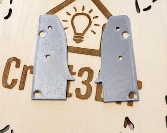 Set of two plates for fixing kitchen drawer fronts (x2)