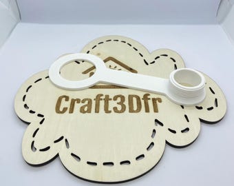 Adaptateur PETG de qualité supérieure pour lumière LED Intex pour SPA Bestway Lay-Z (sans lampe)