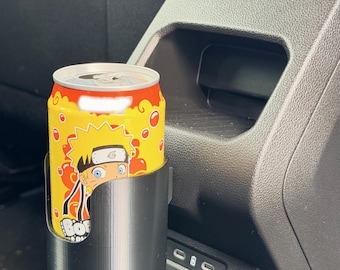 High-quality ABS can holder (for standard 33cl cans, 66mm diameter), compatible with Youclip Dacia Duster and other models