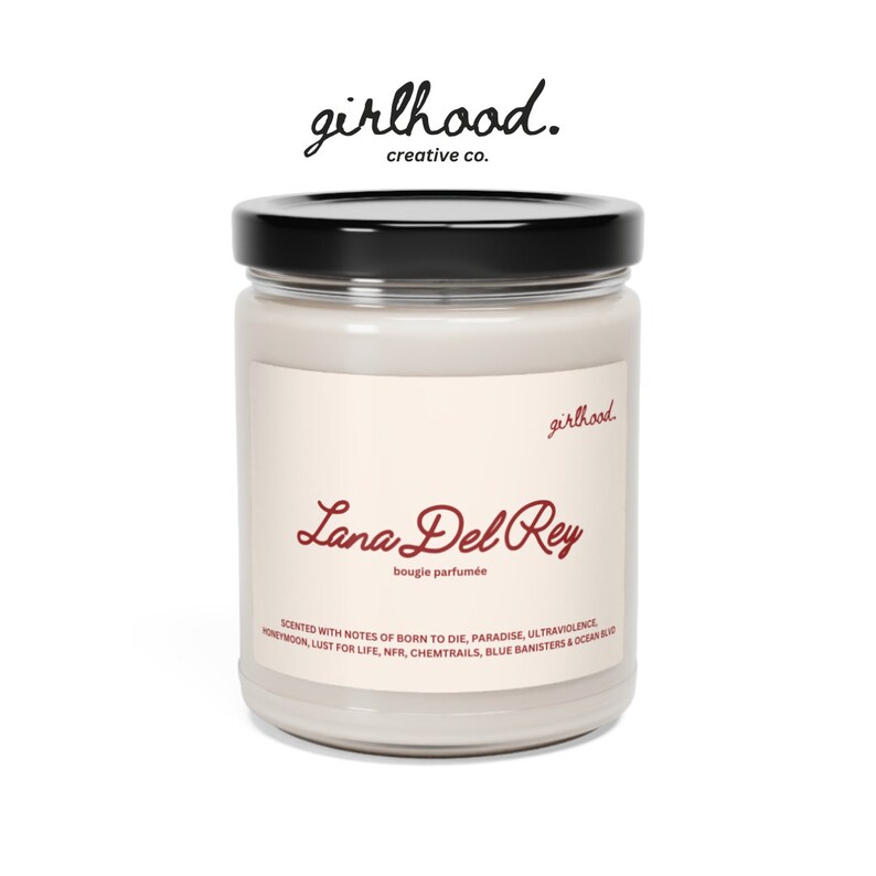 Lana Del Rey Candle Coquette Candle Lana Del Rey Merch Cinnamon Girl