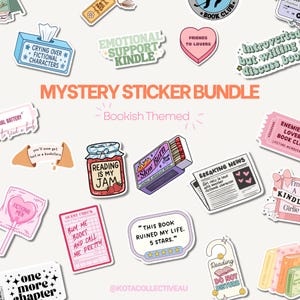 Bookish Mystery Sticker Bundle | Reader Mystery Pack