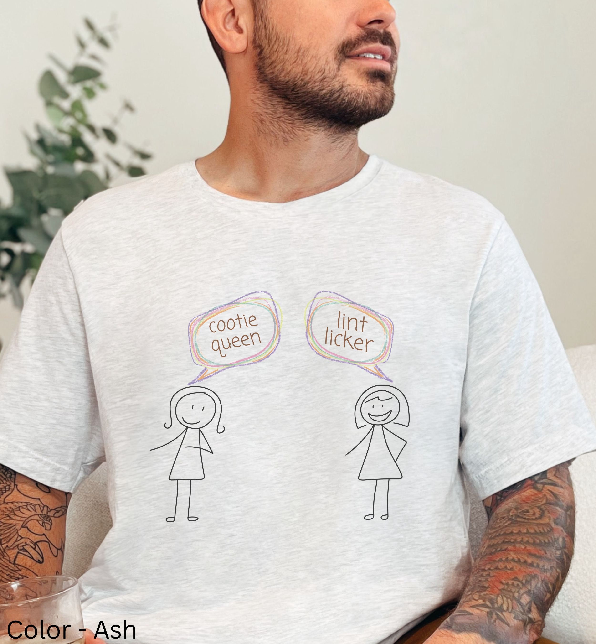 Nostalgic Cootie Queen/lint Licker Unisex Short Sleeve Tee, 80's Tshirt