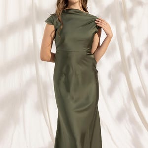 Elegant Silk Slip Dress, Versatile, Lightweight & Semi-Sheer, Perfect for Weddings or Layering, Slip Dress,  Dress Sleepwear, Silk Dress
