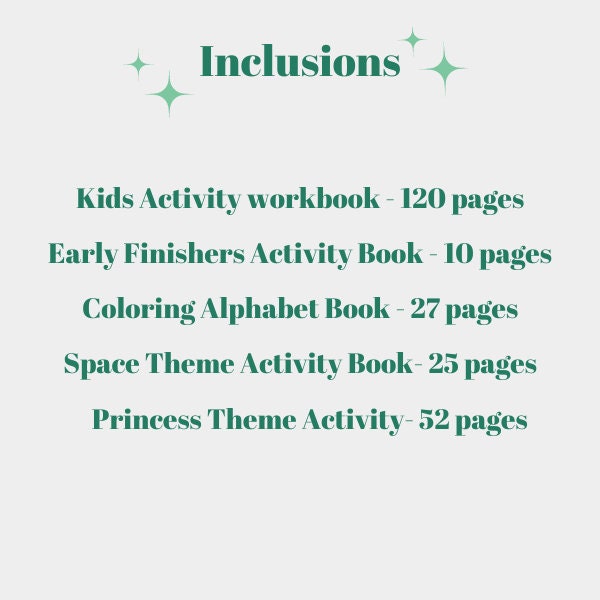 Prek Workbooks Bundle: Daycare Learning Toddler Worksheets for Prek Workbooks Bundle: Daycare Learning Toddler Worksheets for