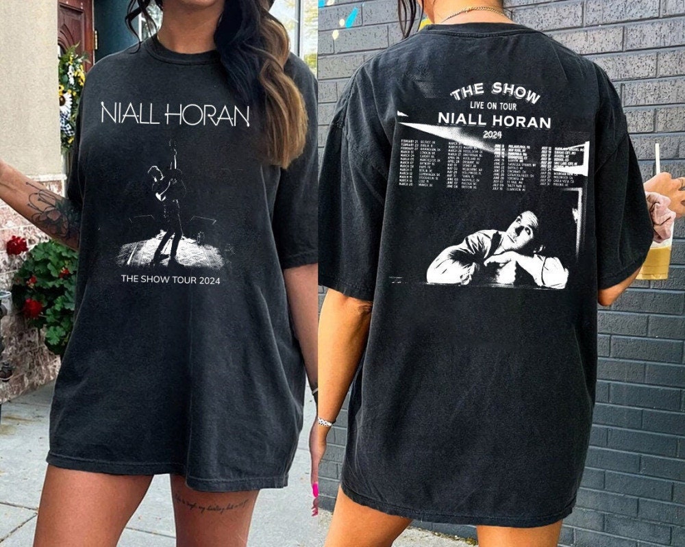The show Niall Horan Tracklist Graphic Shirt,  Live on tour 2024 Shirt