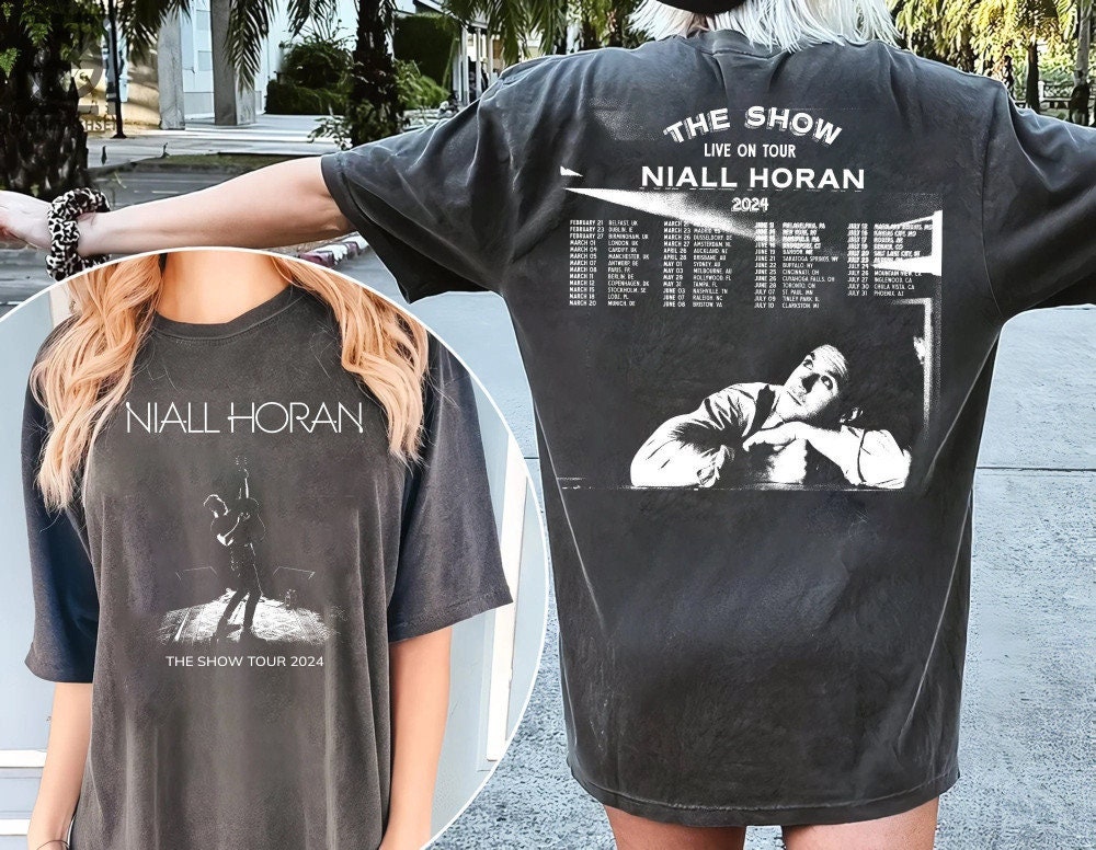 The show Niall Horan Tracklist Graphic Shirt,  Live on tour 2024 Shirt