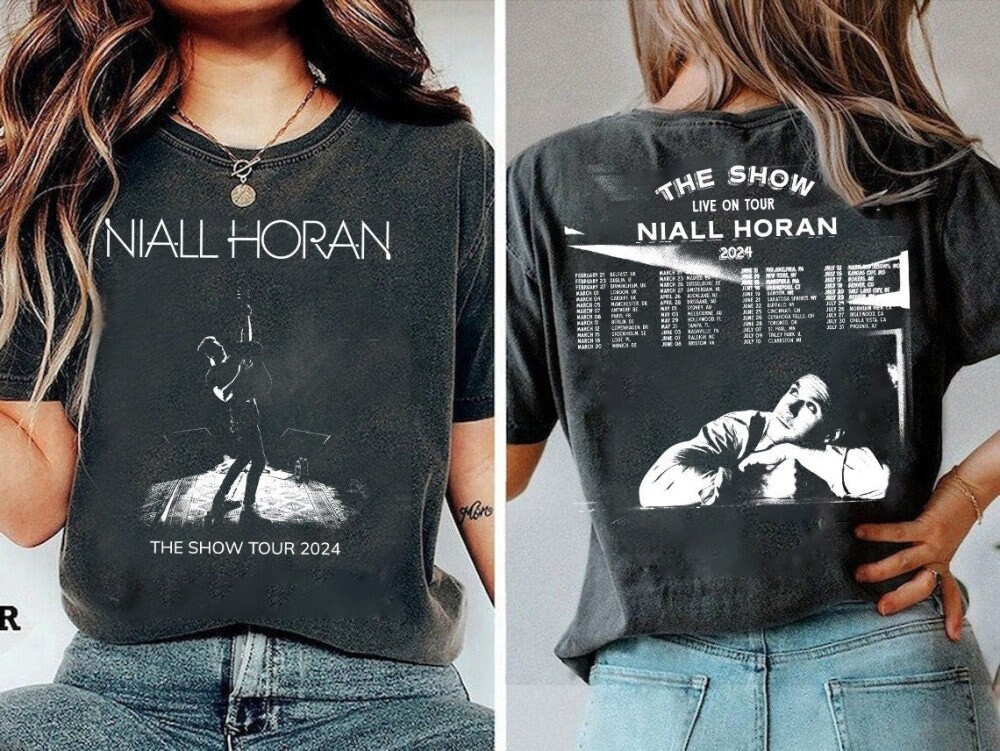 The show Niall Horan Tracklist Graphic Shirt,  Live on tour 2024 Shirt