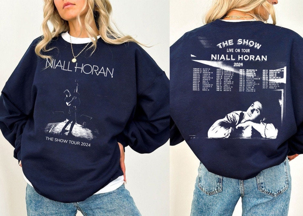 The show Niall Horan Tracklist Graphic Shirt,  Live on tour 2024 Shirt