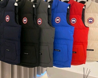 Gilet di design di alta qualità, gilet colorati, gilet di qualità, gilet caldo, gilet canadese, gilet d'oca