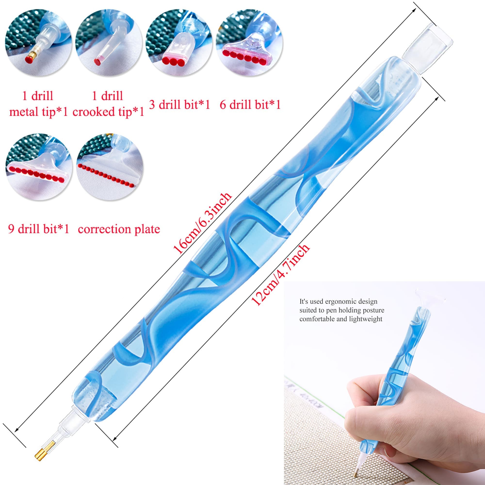 Amphol Full Drill 5D Diamond Painting Kits For Adults - Complete Beginner Craft Kit With Extra Diamonds