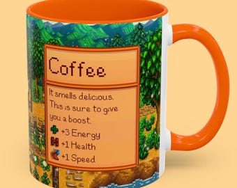 Stardew Valley Mug | Gamer Coffee Cup | Perfect Gift for Stardew Fans | Video Game Drinkware