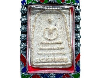 Phra Somdej Wat Rakhang Pim Yai |Sacred Thai Amulet for Prosperity, Protection, Spiritual Elevation |Rare Blessings-Collect Antique Talisman