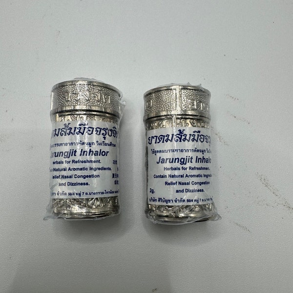 Orange Hand Balm, Royal Formula Herbal Scent, Jarungjit Inhaler, Thai Herbal Natural, Cure headaches, pack 6/8/12