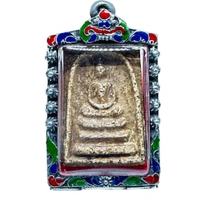 Phra Somdej Wat Rakhang Pim Yai |Sacred Thai Amulet for Prosperity, Protection, Spiritual Elevation |Rare Blessings-Collect Antique Talisman