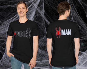 Spider Shirt Spider Man T-Shirt Spider Graphic Tee Superhero Shirt Men Graphic Shirt Unique Spider Lover Gift Comic Book Tee