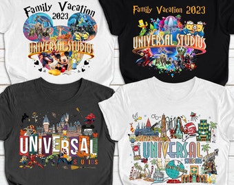 Universal Studios Shirt, Disney Shirt, Disney Vacation Shirt, Disney World Shirt, Family Trip Shirt, Disneyland Shirt, Universal Family Tee