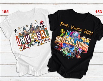 Universal Studios Shirt, Disney Shirt, Disney Vacation Shirt, Disney World Shirt, Family Trip Shirt, Disneyland Shirt, Universal Family Tee