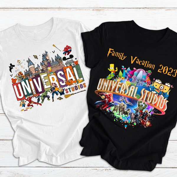 Universal Studios Shirt, Disney Shirt, Disney Vacation Shirt, Disney World Shirt, Family Trip Shirt, Disneyland Shirt, Universal Family Tee