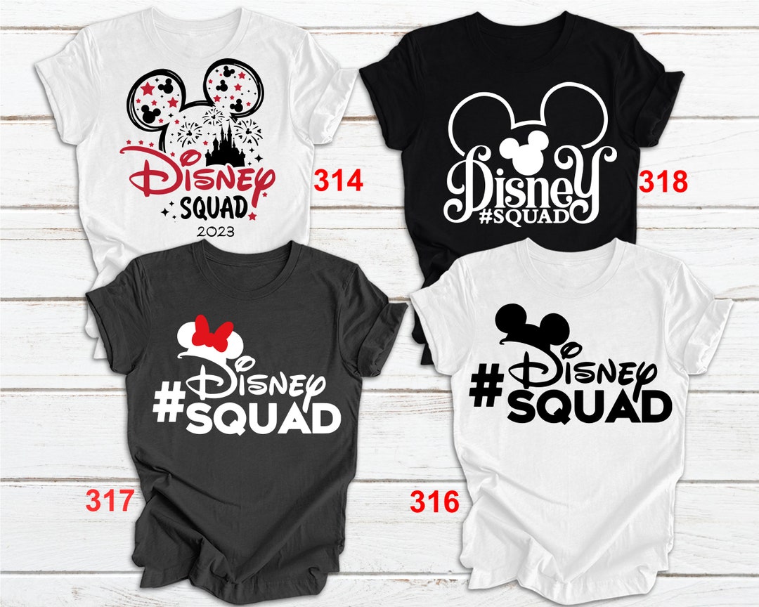 Disney Squad Shirt, Family Trip Shirt, Family Vacation Shirt, Disney ...