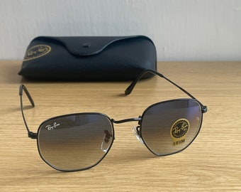 Vintage Ray bans - Hexagonal (Black/Grey)