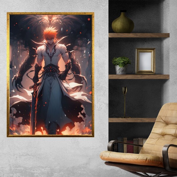 Bleach Anime Poster Etsy