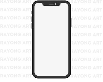 Mobile Phone SVG Phone SVG Mobile PNG  Smartphone Vector Smartphone Svg Iphone Svg Cut Files For Cricut Sihouette