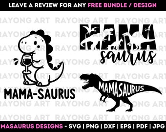 Mamasaurus SVG Bundle, Mama Saurus Dinosaur Svg, Dino Tshirt Svg Mom, T Rex Mom Svg, Mom Shirt Svg, Mama SVG Cut File for Cricut Silhouette