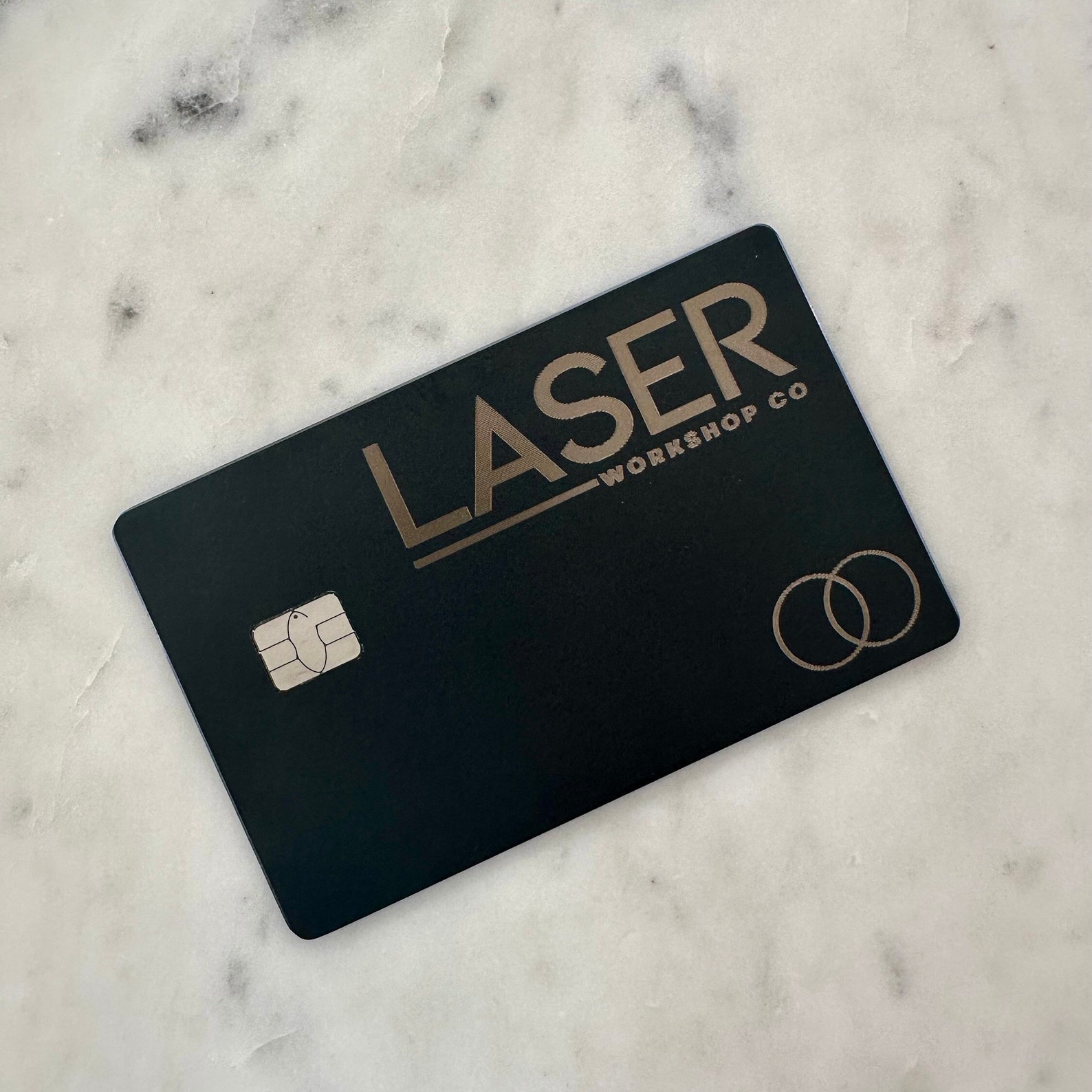 Personalised Custom Metal Credit Debit Card Laser Engraved Stainless