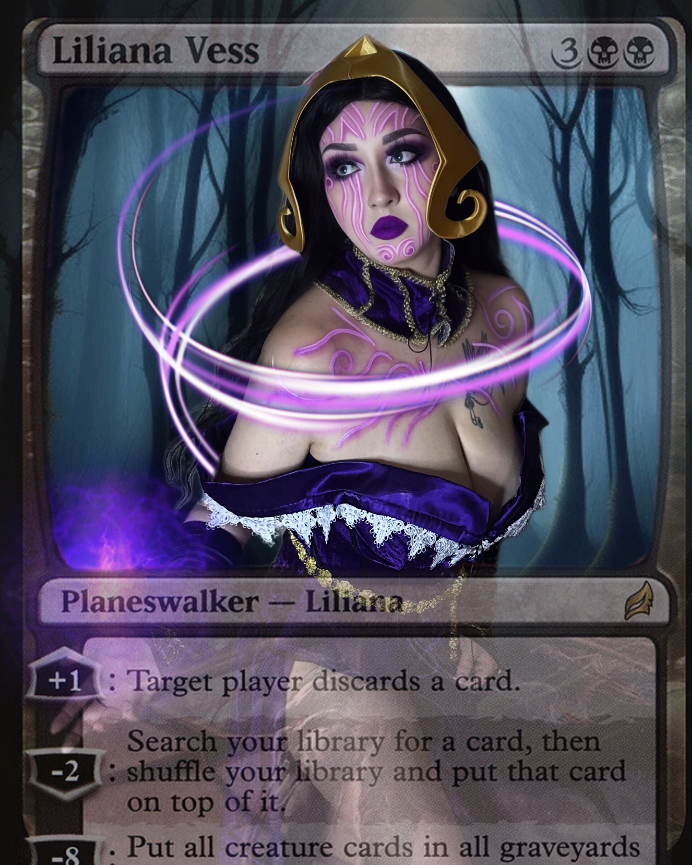 Liliana Vess | Magic the Gathering - Etsy Denmark