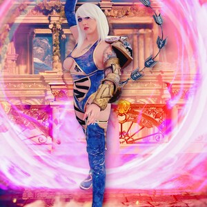 Soul Calibur Ivy Cosplay - Etsy