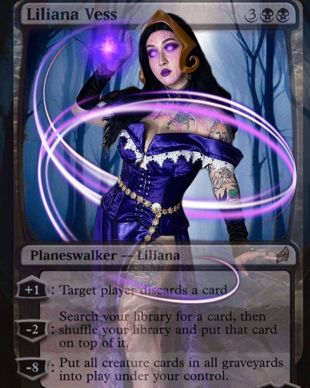 Liliana Vess | Magic the Gathering - Etsy