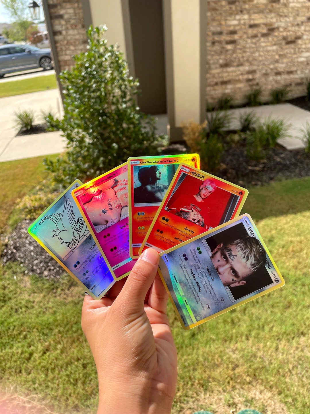 Lil Peep Album Bundle Trading Cards Etsy